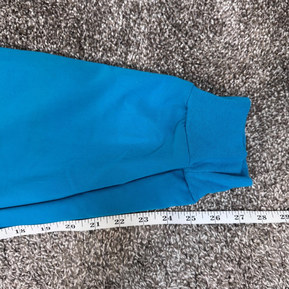 FIGS Zamora Jogger Scrub Pants Teal Yoga Waistband Women's Medium Petite - Picture 6 of 6